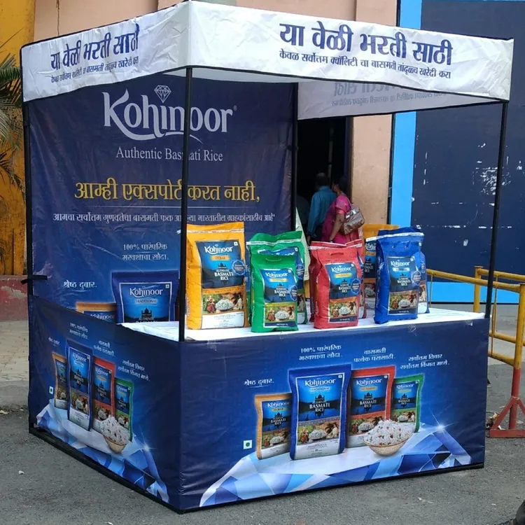 canopy and standee 1