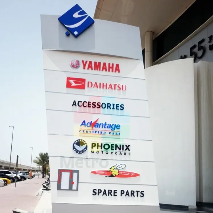 totem pole signage 1